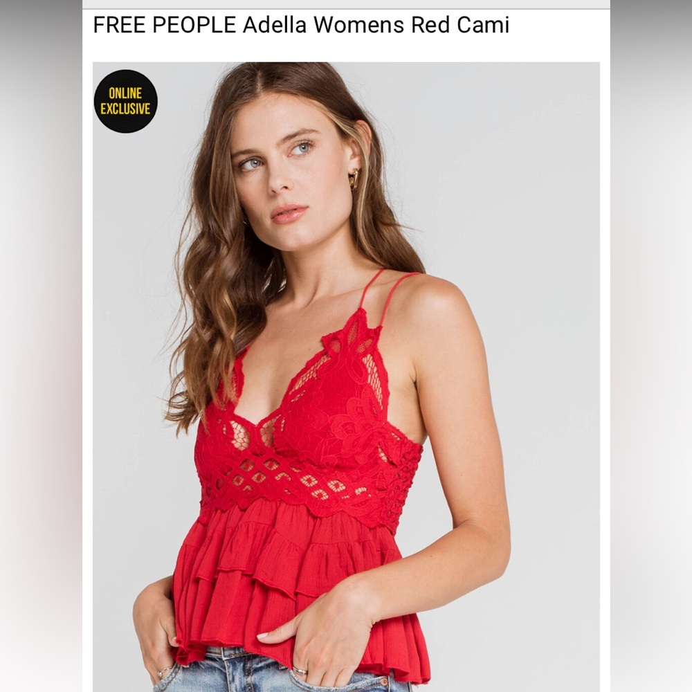 NWT Free People Adella cami